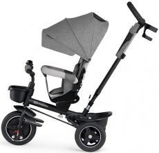 Дитячий триколісний велосипед Kinderkraft Spinstep Platinum Grey